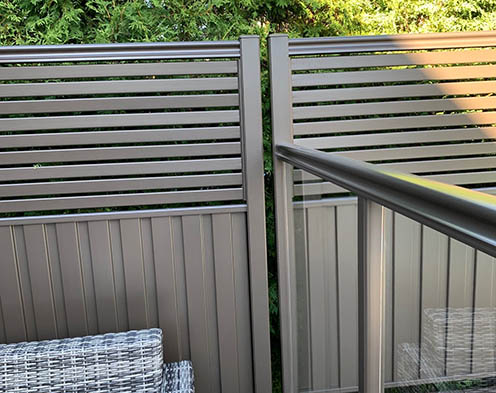 Privacy fence Saint-Adolphe-d’Howard protective finish 