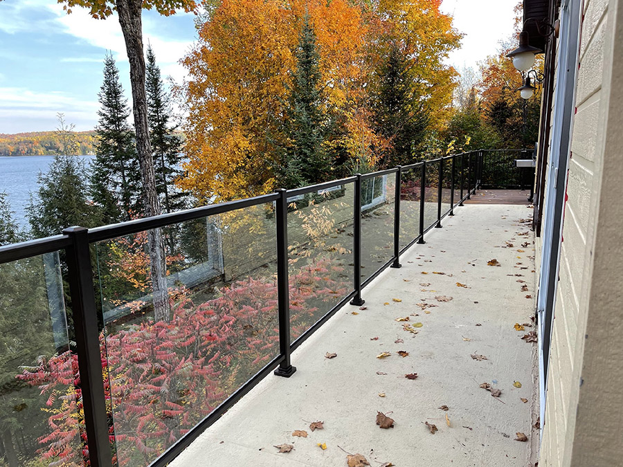 Saint-Donat Professional installation ramps handrail
