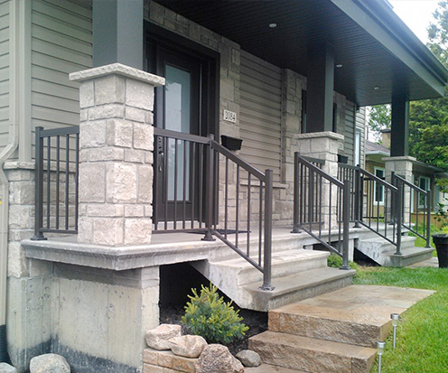 aluminum railings Saint-Sauveur