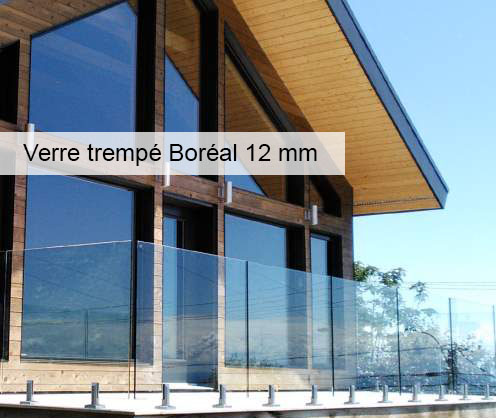 Rampe en verre Laurentides